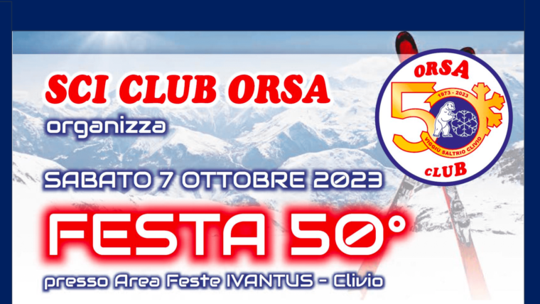 Anniversario 50° anni – Sci Club Orsa