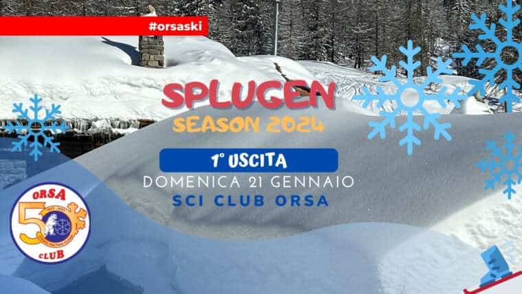 1° Uscita 2024 | Splugen