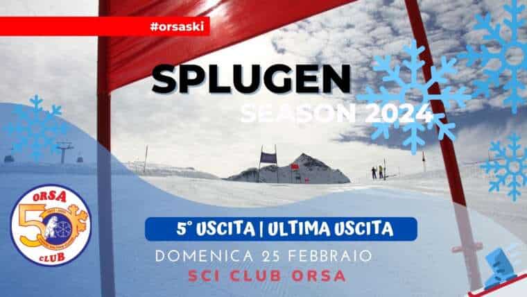 5° uscita 2024 | Splugen + Gara Fine Corso